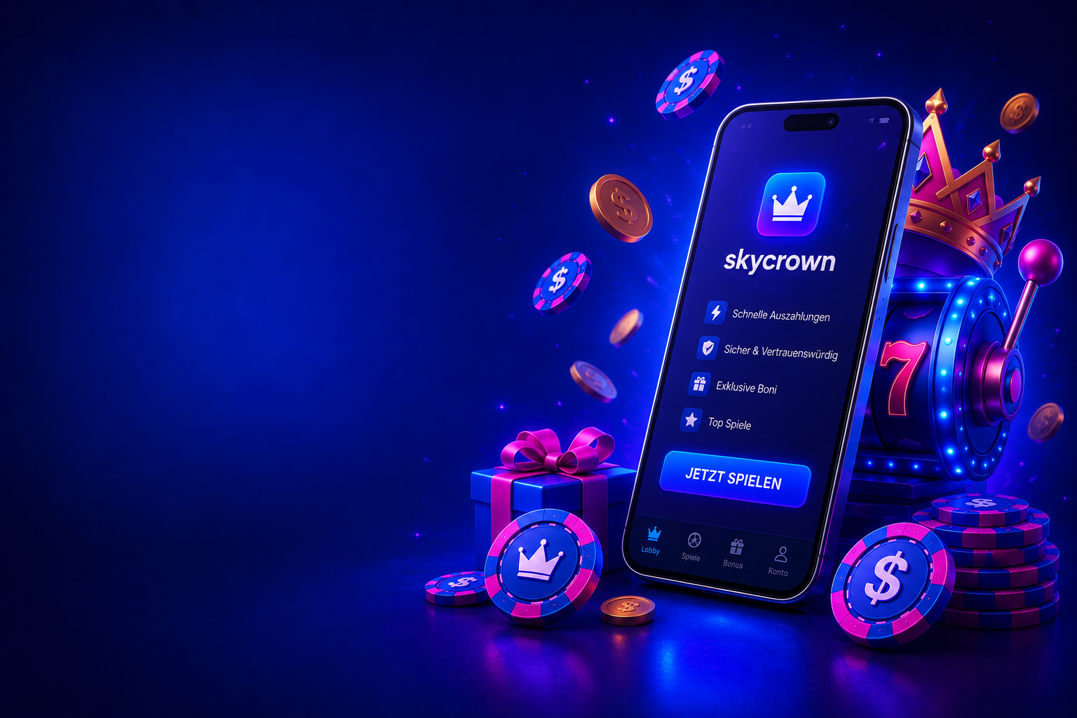 SkyCrown Casino App Screenshot